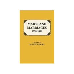 【预售】Maryland Marriages 1778-1800