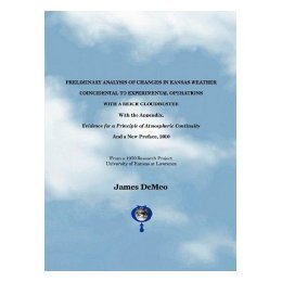 【预售】Preliminary Analysis of Changes in Kansas Weather