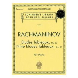 【预售】Etudes Tableaux, Op. 33 & 39: Piano Solo