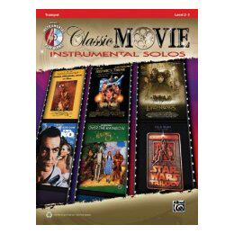 【预售】Classic Movie Instrumental Solos: Trumpet, Book
