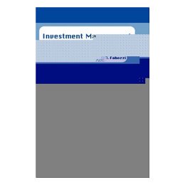 【预售】Investment Management For Insurers
