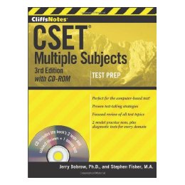 【预订】Cliffsnotes Cset: Multiple Subjects With Cd-Rom, 3Rd
