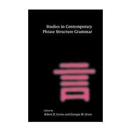 【预售】Studies in Contemporary Phrase Structure Grammar