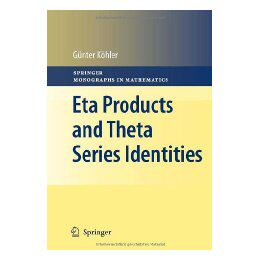 【预售】Eta Products and Theta Series Identities (Springer