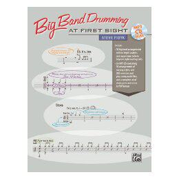 【预售】Big Band Drumming at First Sight: Book & CD