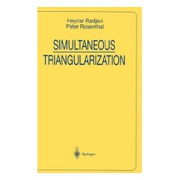 【预售】Simultaneous Triangularization