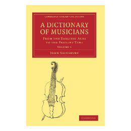 【预售】A Dictionary of Musicians, from the Earliest Ages to