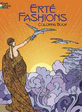 【预售】Erte Fashions Coloring Book