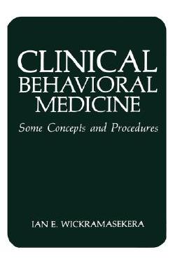 【预售】Clinical Behavioral Medicine