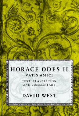 【预售】Horace Odes II: Vatis Amici