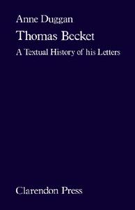 【预售】Thomas Beckett: A Textual History of His Letters