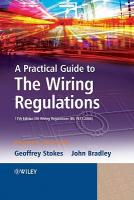 【预售】A Practical Guide To The Wiring Regulations -