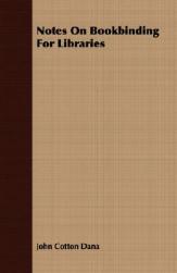 【预售】Notes on Bookbinding for Libraries