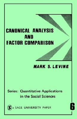 【预售】Canonical Analysis and Factor Comparison