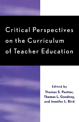 【预售】Critical Perspectives on the Curriculum of Teacher