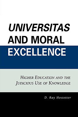 【预售】Universitas and Moral Excellence: Higher Education