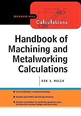 【预售】Handbook of Machining and Metalworking Calculations
