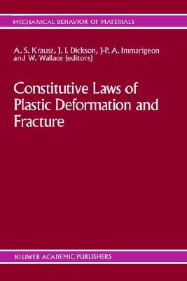 【预售】Constitutive Laws of Plastic Deformation and