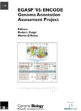 【预售】Egasp '05: Encode Genome Annotation Assessment