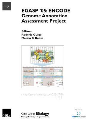 【预售】Egasp '05: Encode Genome Annotation Assessment