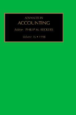 【预售】Advances in Accounting