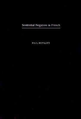 【预售】Sentential Negation in French
