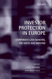 【预售】Investor Protection in Europe: Corporate Law Making