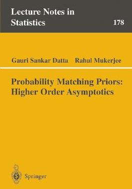 【预售】Probability Matching Priors: Higher Order