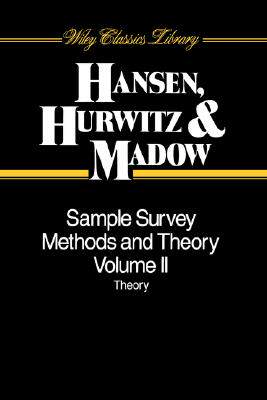 【预售】Sample Survey Methods And Theory, Volume Ii,Theory
