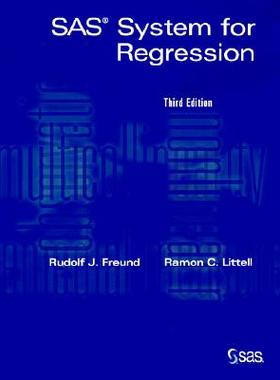 【预售】Sas System For Regression, Third Edition