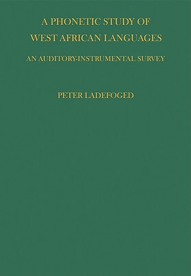 【预售】Phonetic Study of West African Languages