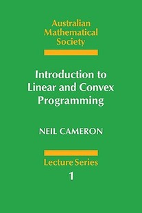 Introduction Linear and Programming Convex 预售
