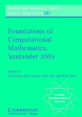 【预售】Foundations of Computational Mathematics, Santander