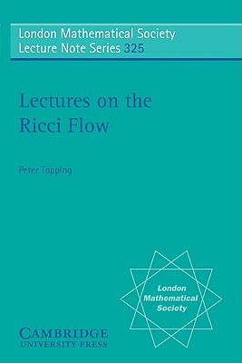 【预售】Lectures on the Ricci Flow-封面