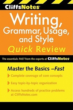 【预售】Cliffsnotes Writing: Grammar, Usage, And Style Quick
