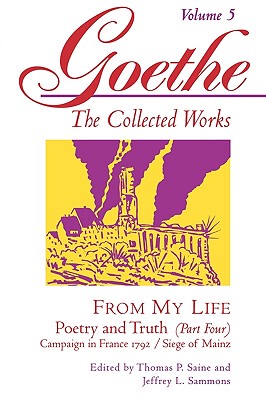 【预售】Goethe, Volume 5: From My Life: Campaign in France