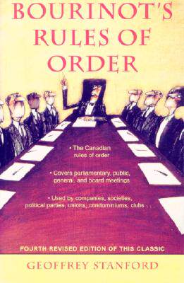 【预售】Bourinot's Rules of Order: A Manual on the Practices
