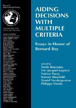 【预售】Aiding Decisions with Multiple Criteria: Essays in
