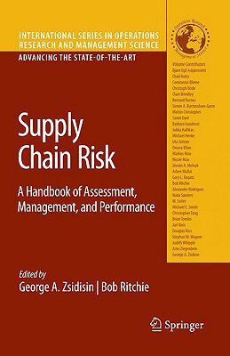 【预售】Supply Chain Risk: A Handbook of Assessment