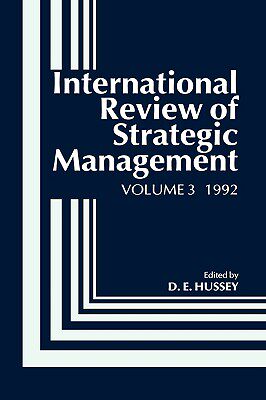 【预售】International Review Of Strategic Management V 3