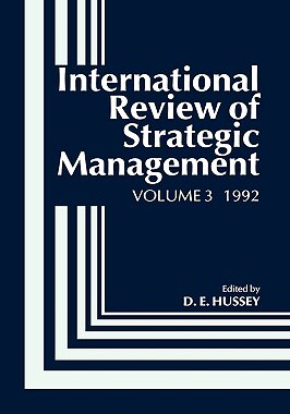 【预售】International Review Of Strategic Management V 3