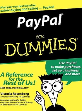 【预售】Paypal For Dummies (Foreword By Marsha Collier, Ebay