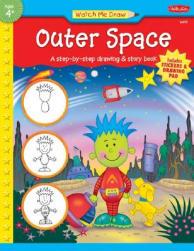 【预售】Outer Space [With StickersWith Drawing Pad]