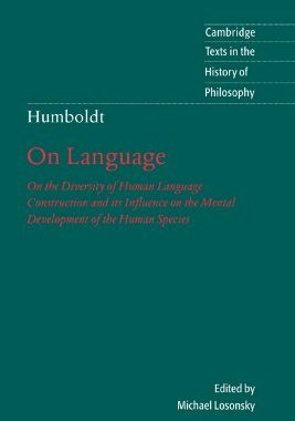 【预售】Humboldt: On Language: On the Diversity of Human