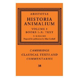 预订 【】Aristotle: Historia Animalium