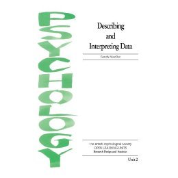 【预售】Psychology - Describing And Interpreting Data