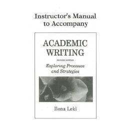【预售】Academic Writing Instructor's Manual: Exploring