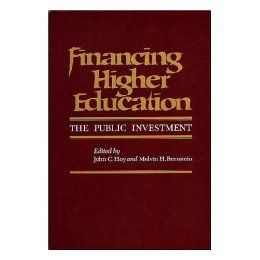 【预售】Financing Higher Education: The Public Investment