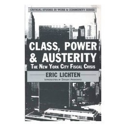 【预售】Class, Power and Austerity: The New York City Fiscal