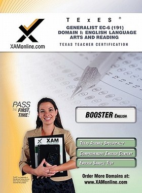 【预售】Texes Generalist EC-6 191 English Language Arts and